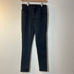 DENIM FORUM | Aritzia Lola High Rise Black Skinny Jeans Size 31